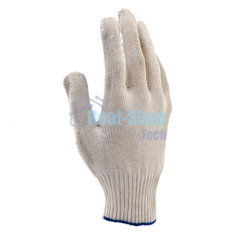 Перчатки трикотажные, ПВХ-покрытие 