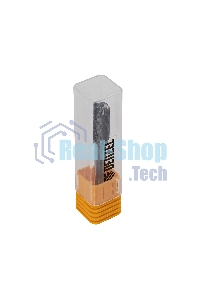 Борфреза по металлу Denzel твердосплавная, цилиндрическая закругленная, тип-С, 10 мм