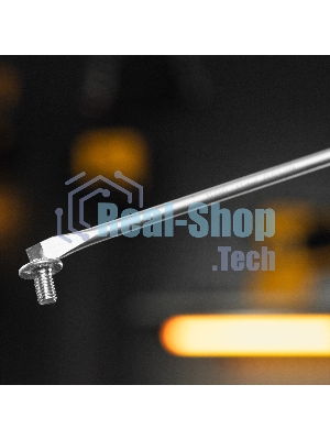 Отвертка Denzel SL5x150 мм, S2, 3к рукоятка