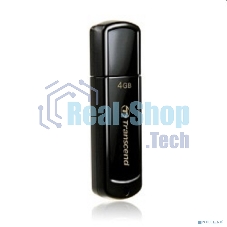 Флешка USB Transcend JetFlash 350 (TS4GJF350), 4Gb, USB 2.0, R/W 12/5, черный
