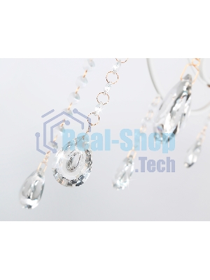 Светильник Ambrella light TR4915/3 WH/GD белый/золото E14/3 max 40W D550*860