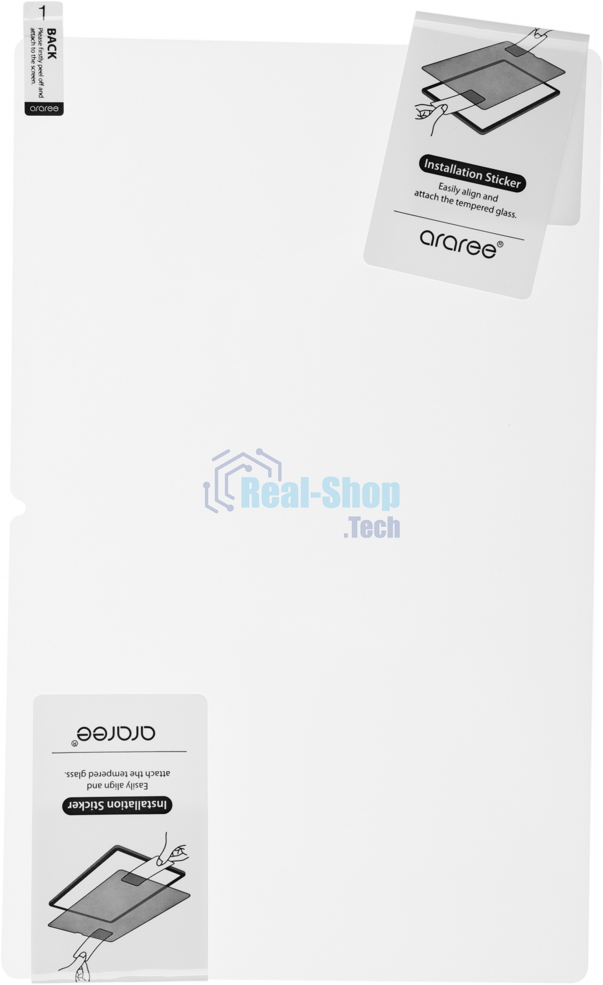 Защитное стекло для экрана Samsung araree Sub Core Premium Tempered Glass Samsung Galaxy Tab A7 1шт. (GP-TTT505KDATR)
