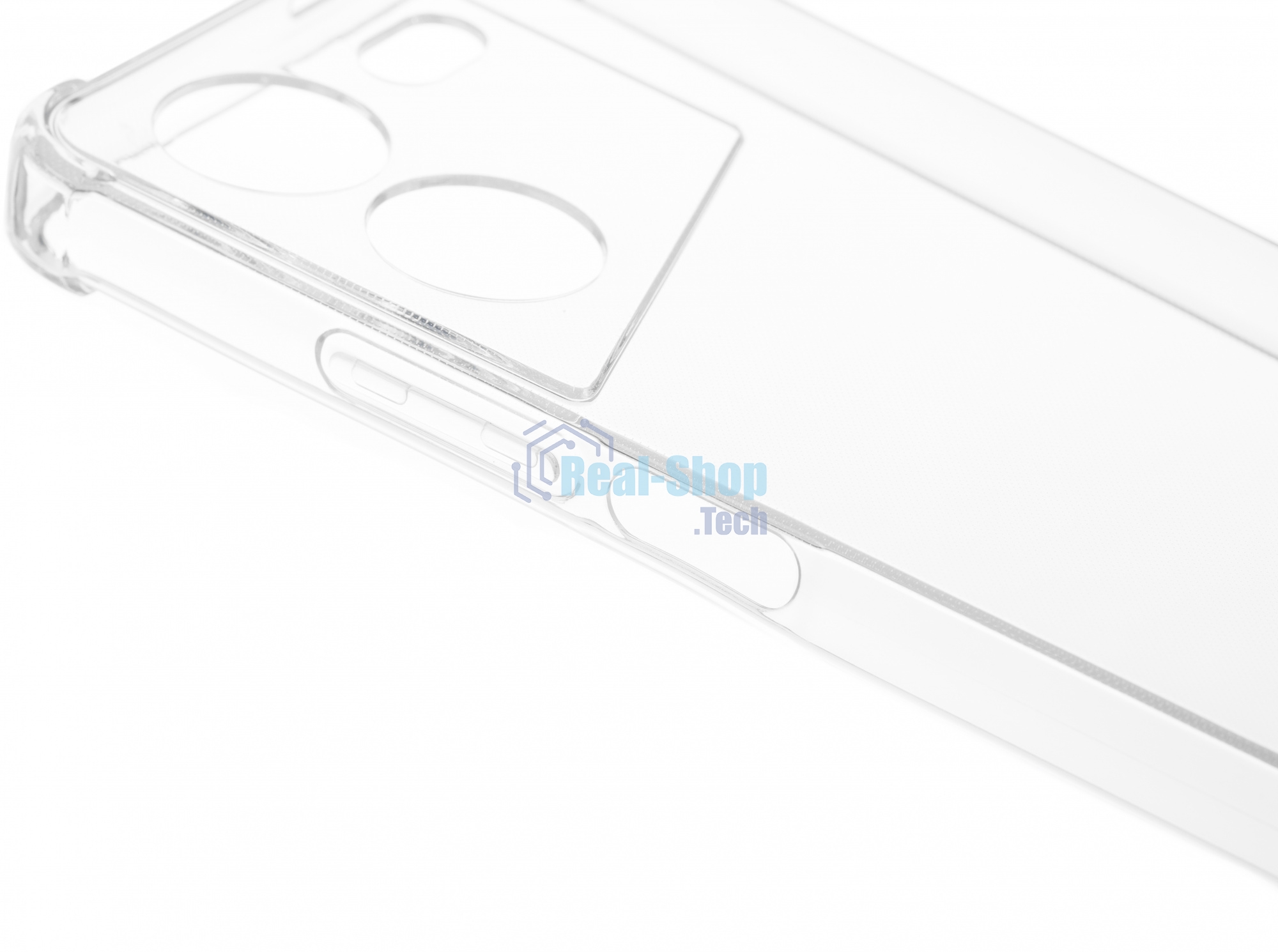 Чехол (клип-кейс) BoraSCO для Tecno Pova 5 Bumper Case прозрачный (72321)