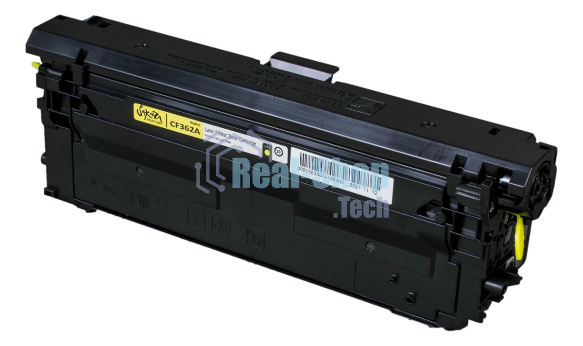 Картридж лазерный Sakura CF362A для HP Color LaserJet Enterprise M553n/553X/553dn HP Color LaserJet Enterprise M552dn, желтый, 5000 к.