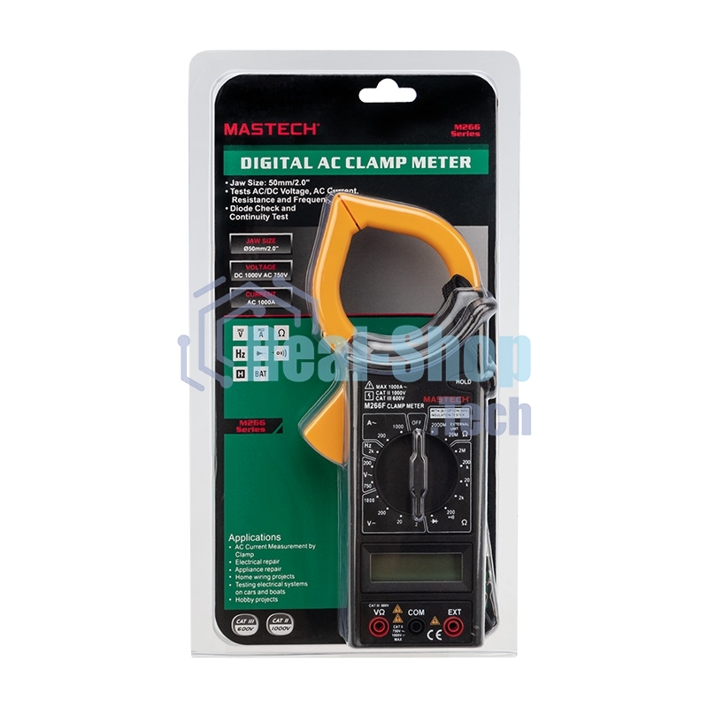 Токовые клещи M266F MASTECH