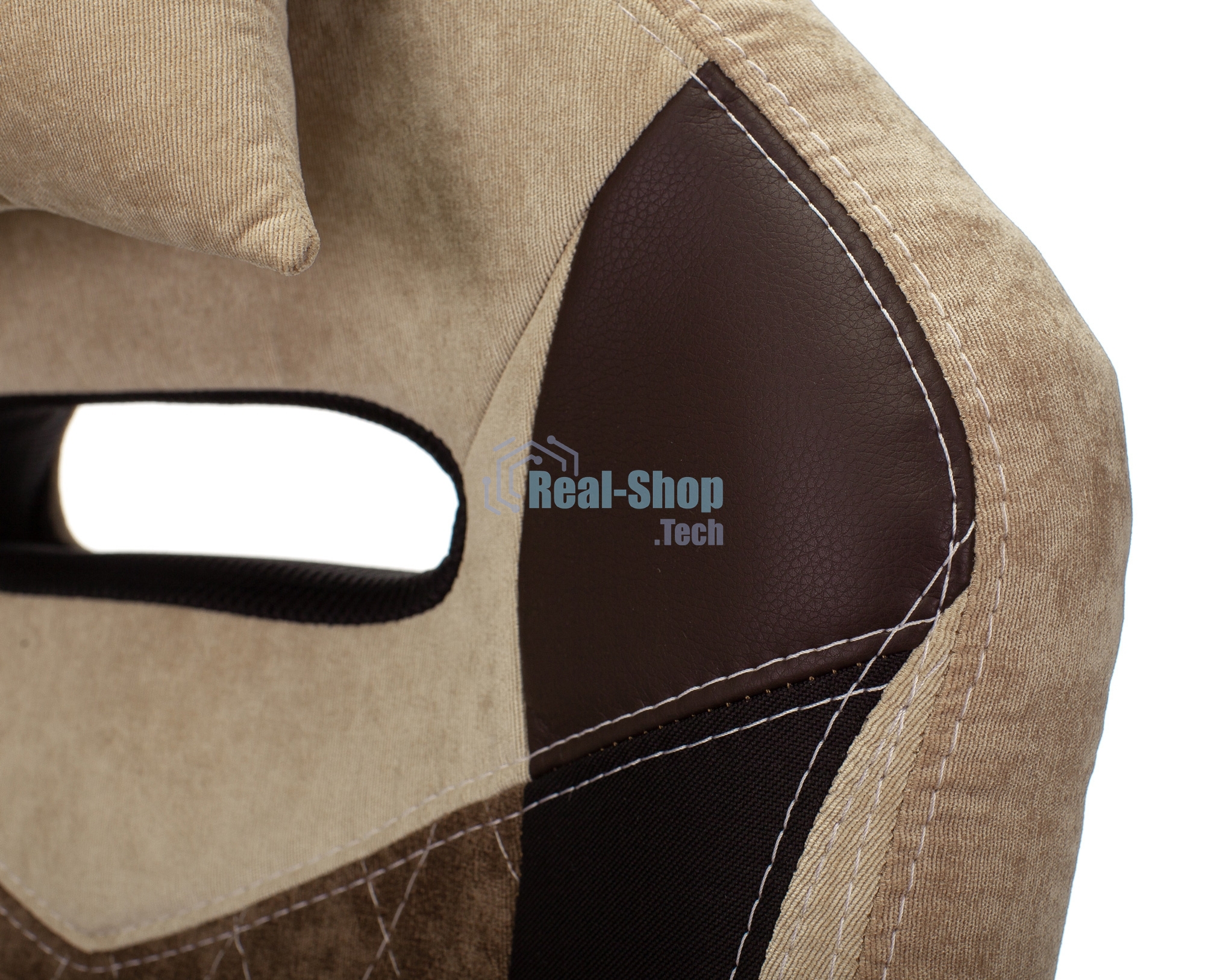 Кресло игровое Бюрократ VIKING 6 KNIGHT BR FABRIC коричневый, крестовина металл/пластик