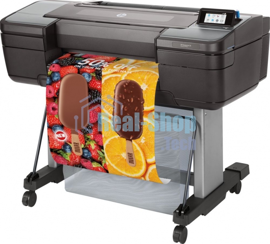 Плоттер струйный HP DesignJet Z6 Postscript (T8W15A), A1, цветной, 24