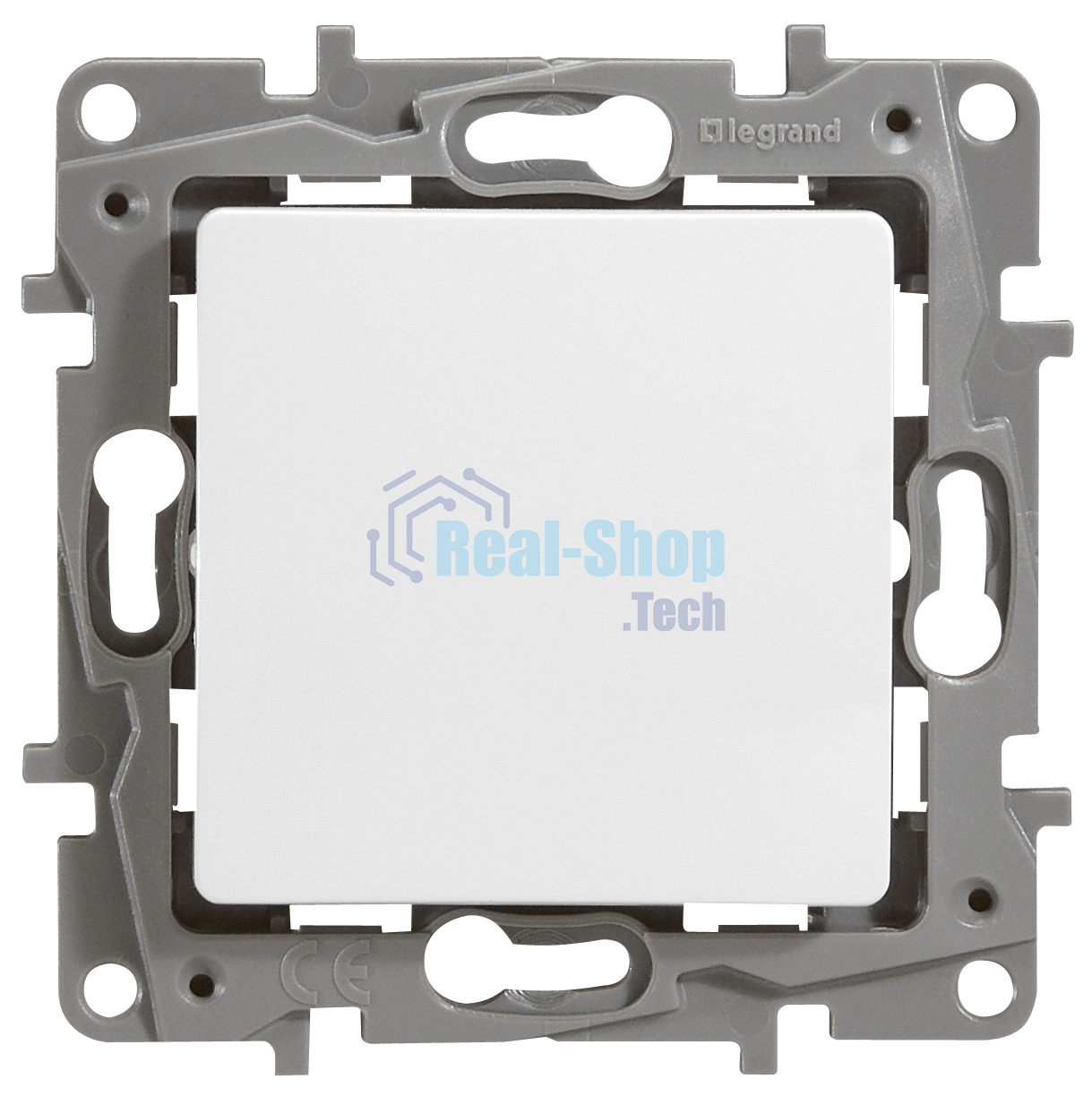 Выключатель 10АХ, на винтах, бел. ETIKA 