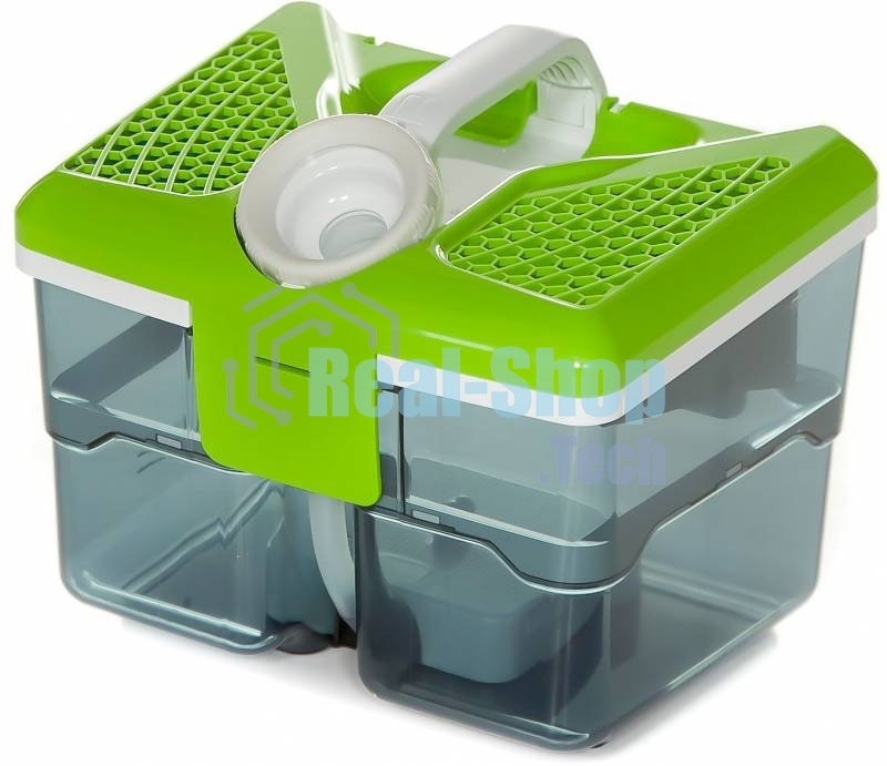 Пылесос Thomas Perfect Air Feel Fresh X3 белый/зеленый, 325/1700Вт, уборка сухая/влажная, пылесборник контейнер 2.6 л