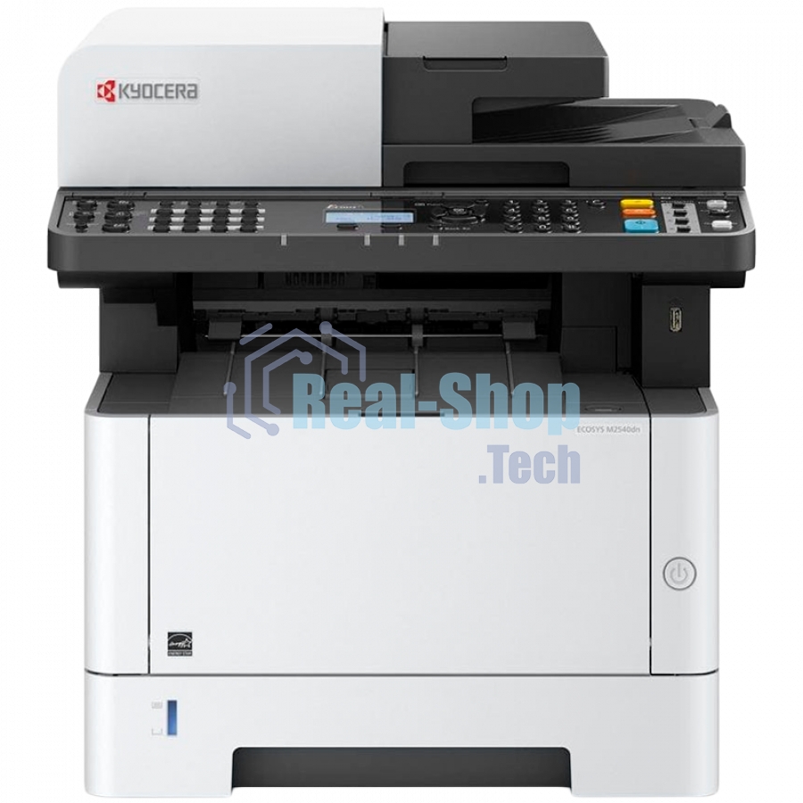 МФУ лазерное Kyocera Ecosys M4125idn (1102P23NL0/NL1), A3, ч/б, печ. до 25 стр/мин. (А4) до 12 стр/мин. (А3), скан. до 50 стр/мин., 1200 x 1200 dpi (печать) 600x600dpi (скан.), USB, RJ-45, NFC, Air Print, Mopria