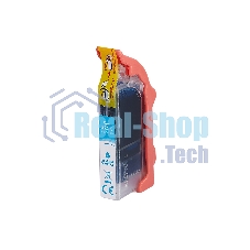 Картридж струйный Sakura 2934B004 (521 C) для Canon, голубой, 8,4 мл., 530 к.