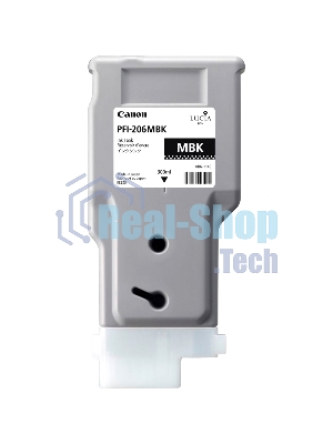 Картридж струйный PFI-206MBk (5302B001), для Canon iPF6400/6450, Черный Матовый, 300ml
