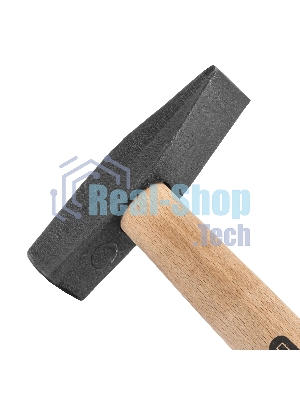 Молоток Сибртех слесарный, 500 г, квадратный боек, деревянная рукоятка