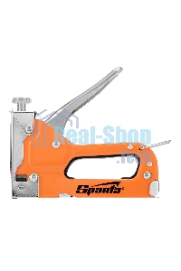 Степлер Sparta мебельный регулируемый со скобами 200шт тип скобы №53 4-14мм