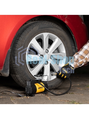 Компрессор автомобильный Denzel AC-37, 12 В, 7 атм 37 л/мин