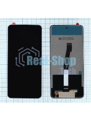 Дисплей для Xiaomi Redmi Note 9S, Redmi Note 9 Pro в сборе с тачскрином (copy) черный