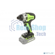 Винтоверт ударный аккумуляторный GreenWorks GD24ID3, 24V, бесщеточный, без АКБ и ЗУ (3802807)
