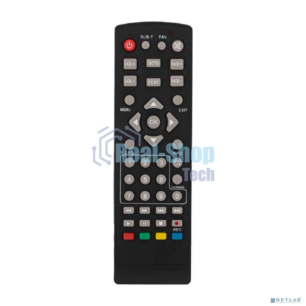 Универсальный пульт дистанционного управления Rexant для DVB-T2+TV (38-0012)