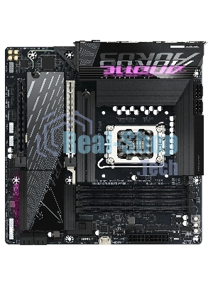 Материнская плата Gigabyte B860M AORUS ELITE WIFI6E, LGA 1851, Intel B860, 4xDDR5, 4xSATA, 3xM.2, 1xPCIe 5.0 x16, 1xPCIe 4.0 x4, 1xHDMI, 1xDP, 1xUSB4 Type-C, 1x 2.5Gb LAN, 4xUSB-A 3.2 Gen 1, 2xUSB-A 3.2 Gen 2, 4xUSB-A 2.0, 7.1, mATX
