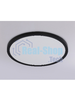 Светильник светодиодный ультратонкий Ambrella light FZ1961 BK черный IP54 40W 5000K D470*15 (Без ПДУ)