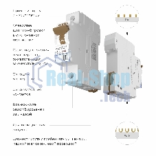 Автоматический выключатель Werkel 1P 32 A C 6 кА W901P326