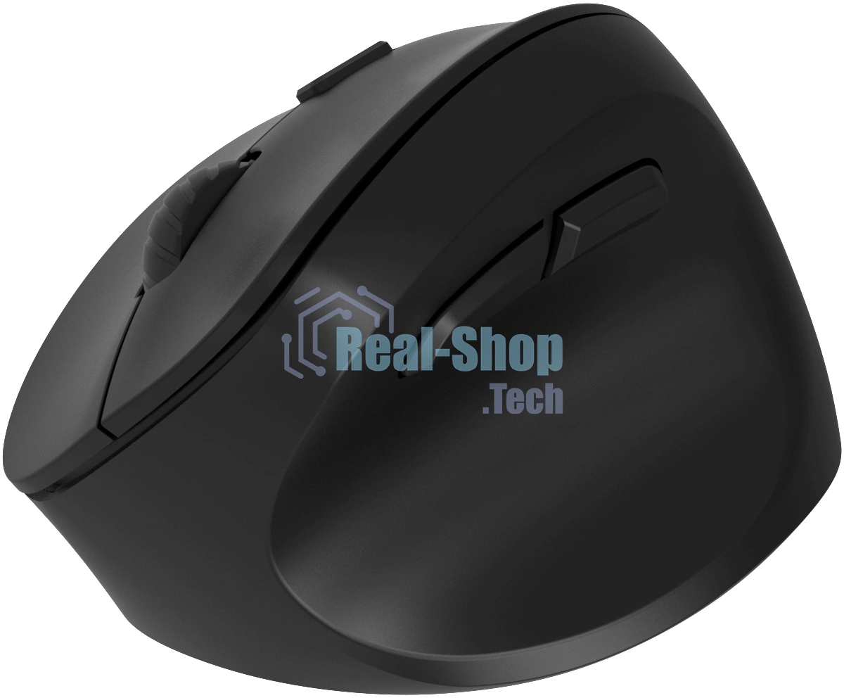 Мышь беспроводная Oklick 688MW ERGO черный, 2400 dpi, радиоканал, Bluetooth, USB, кнопки - 6