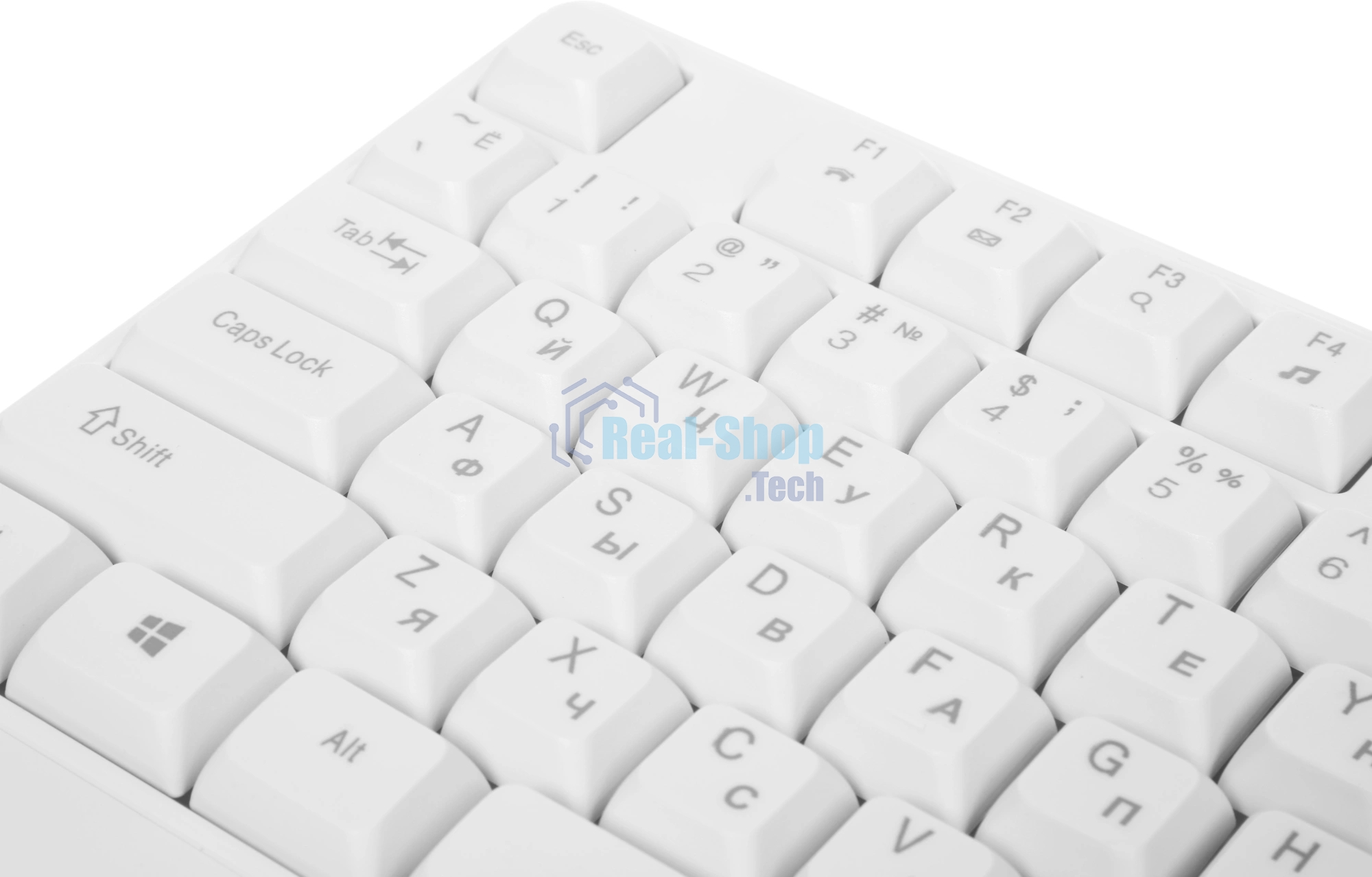 Клавиатура проводная Acer OKW301 (ZL.KBDCC.01B), USB, белый