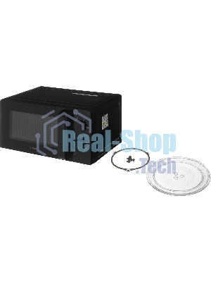 Микроволновая печь Vitek VT-MW0920 черный, 20 л, 700 Вт, переключатели — поворотный механизм