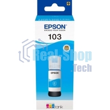 Чернила Epson 103C C13T00S24A голубой (65 мл) для Epson L3100/3110/3150