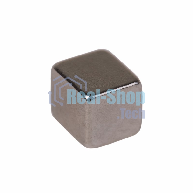 Неодимовый магнит куб Rexant 5х5х5мм сцепление 0,95 кг (упаковка 16 шт)