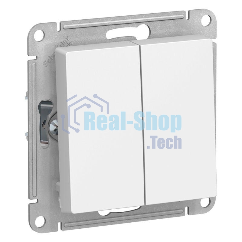 Механизм переключателя 2-кл. ATLAS DESIGN (сх.6) 10АХ бел. SchE ATN000165
