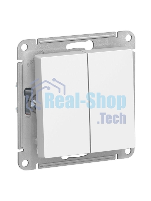 Механизм переключателя 2-кл. ATLAS DESIGN (сх.6) 10АХ бел. SchE ATN000165