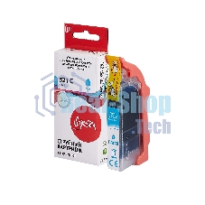 Картридж струйный Sakura 2934B004 (521 C) для Canon, голубой, 8,4 мл., 530 к.