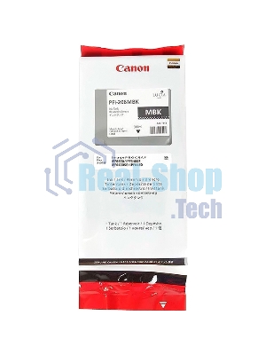 Картридж струйный PFI-206MBk (5302B001), для Canon iPF6400/6450, Черный Матовый, 300ml