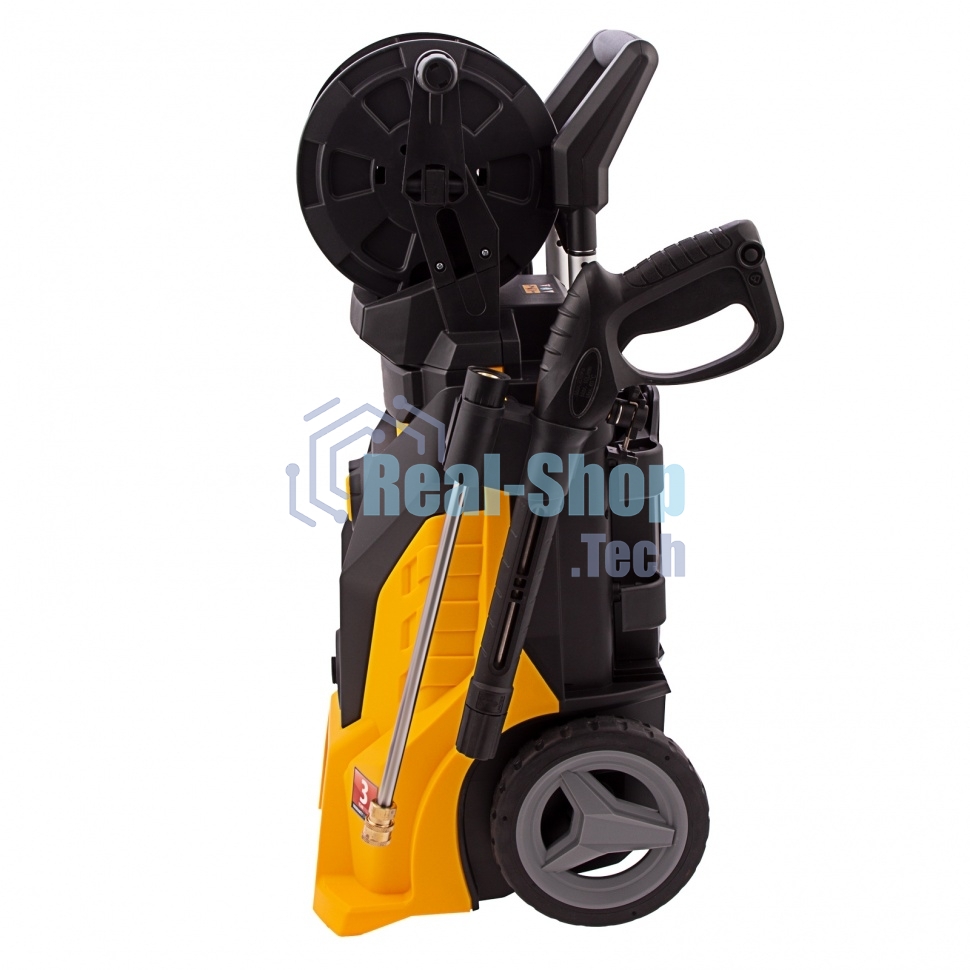 Моечная машина высокого давления Denzel R-210iD, 2600 Вт, 210 бар, 8,0 л/мин, асинх. двиг., бараб.