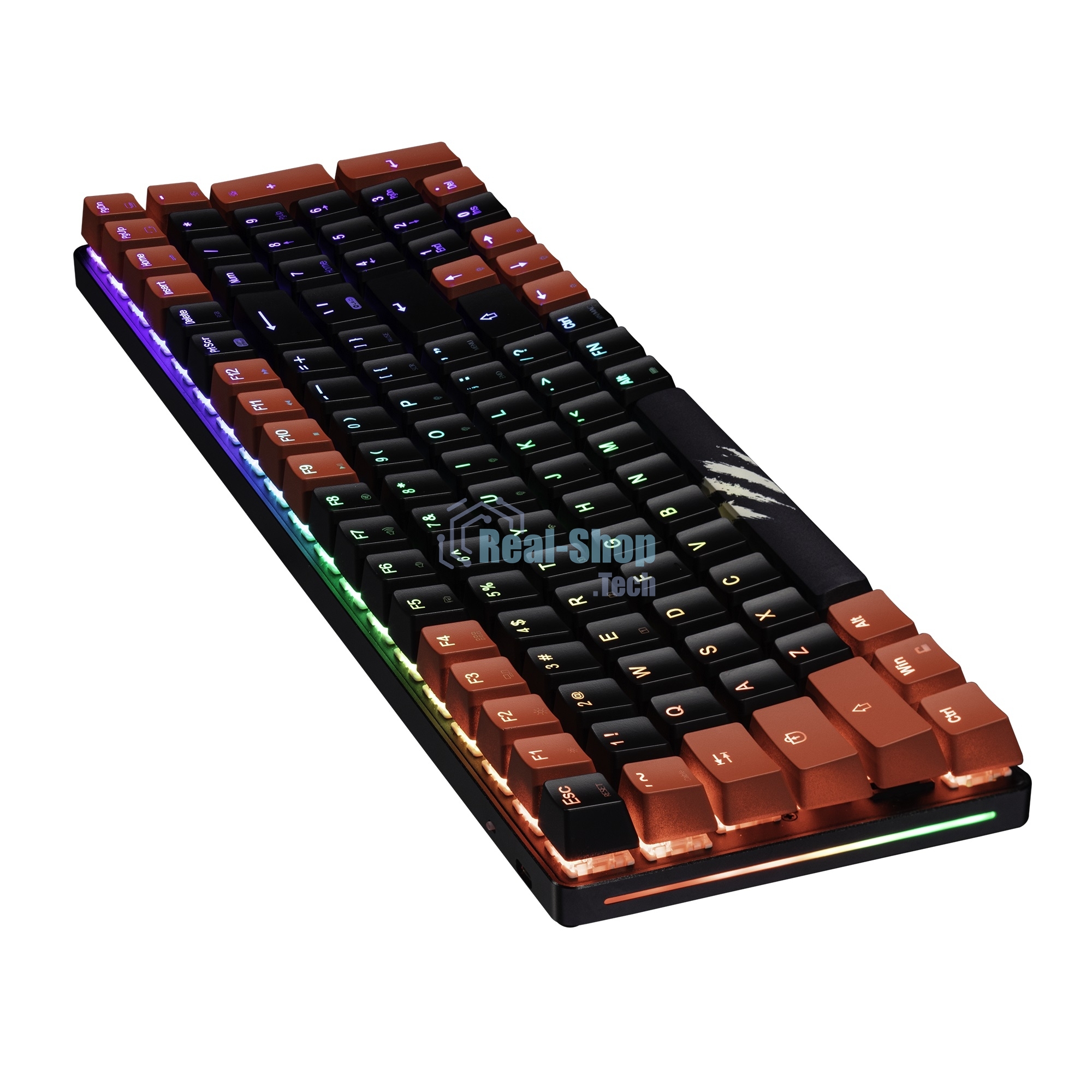 Клавиатура Mad Catz S.T.R.I.K.E. 11 гибридная, Bluetooth, радиоканал, чёрный