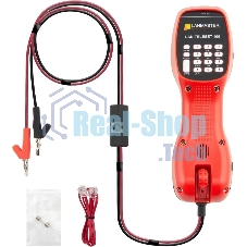 Трубка телефонная Lanmaster LAN-TELESET-100 для тестирования красный