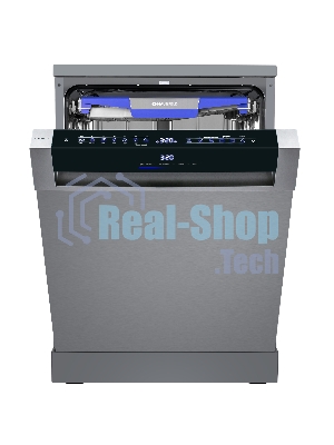 Посудомоечная машина Maunfeld MWF60331S Inverter, нержавеющая сталь, 59.8 см, 14 компл., 42 дБ, класс A+++