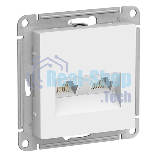 Механизм розетки компьютерной 2-м AtlasDesign RJ45 кат.5E беж.