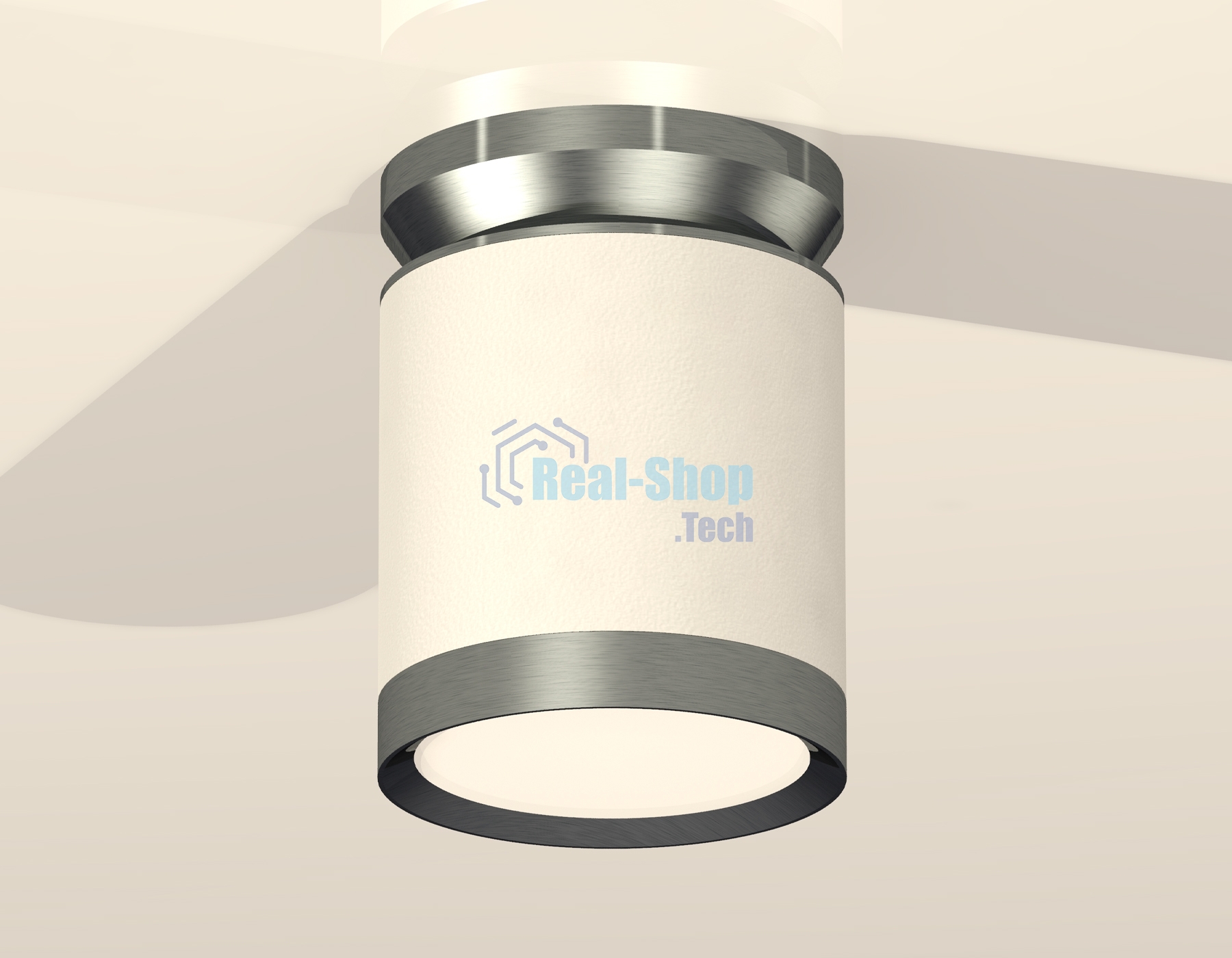 Светильник Ambrella Light XS8141040 SWH/PPH белый песок песок/графит полированный GX53 (N8919, C8141, N8133)