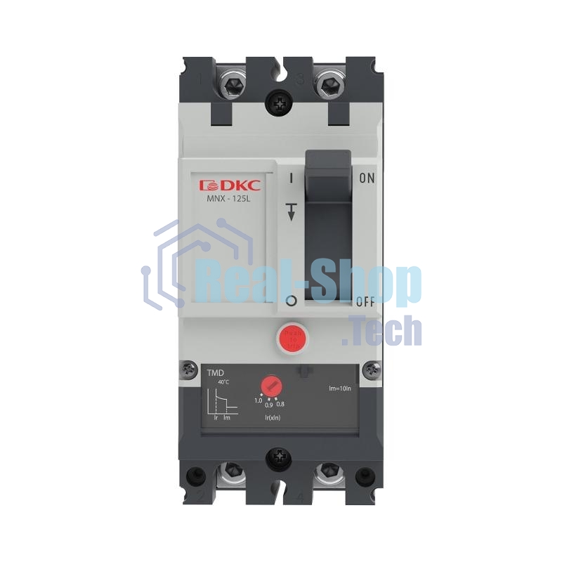 Выключатель автоматический DKC YON pro MNX125L 3P 125A 70kA при AC415V расц. ETS.