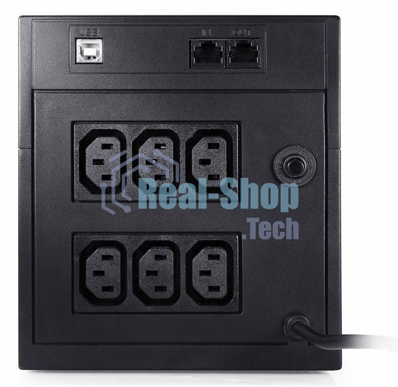 Источник бесперебойного питания Powercom Raptor RPT-2000AP 1200Вт 2000ВА черный