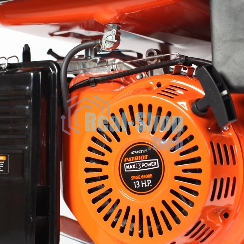 Электрогенератор бензиновый Patriot Max Power SRGE 6500E, 5.5 кВт, 78 дБ, 77 кг