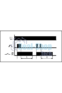 Реле времени PO-406 (задержка выкл./управ. контактом 230В 8А 1НО IP20 монтаж в коробку d-60мм) F&F EA02.001.019