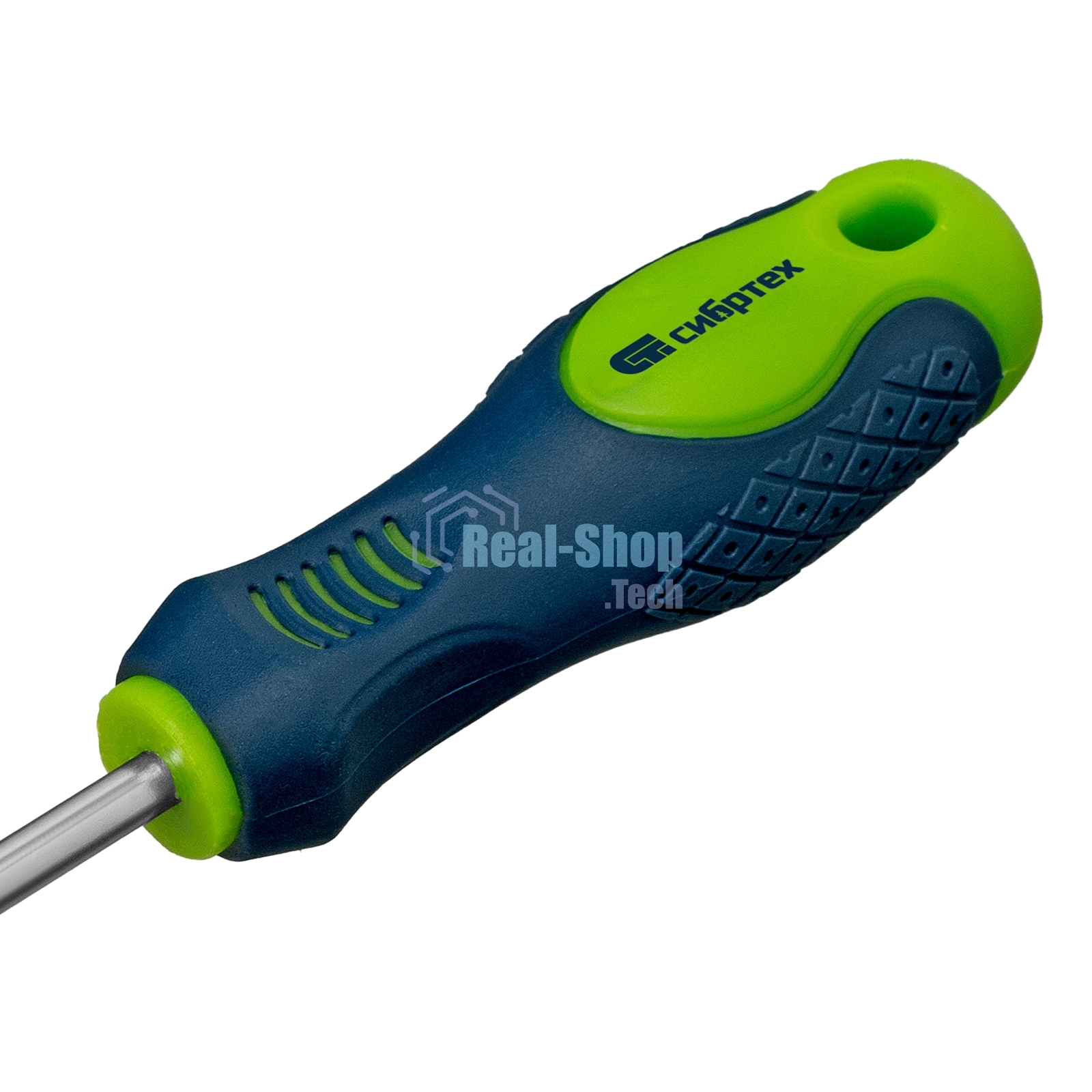 Отвертка Сибртех, PH2 х 150 мм, CrV, 2-х компонентная рукоятка