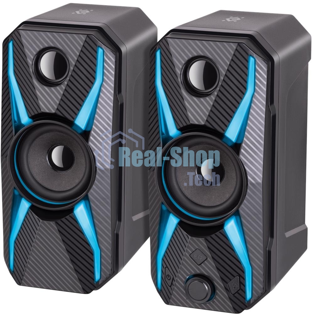 Акустическая система Defender SOLAR 20 черный 2.0