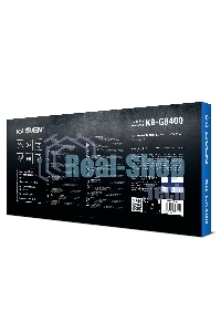 Клавиатура SVEN KB-G8400 проводная, USB Type-A, чёрный