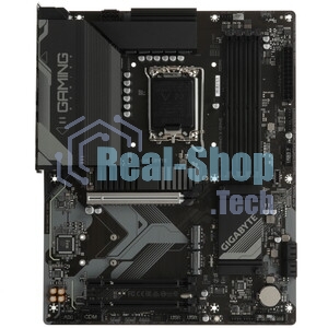 Материнская плата Gigabyte B760 GAMING X GEN5, LGA1700, Intel B760, 4xDDR5, 4xSATA, 3xM.2, 1xPCIe 5.0 x16, 2xPCIe 3.0 x1, 1xHDMI, 1xDP, 1x2.5Gb LAN, 1xUSB-C 5Gbps, 1xUSB-A 10Gbps, 1xUSB-A 5Gbps, 5xUSB-A 2.0, 6x3.5 мм, 7.1, ATX