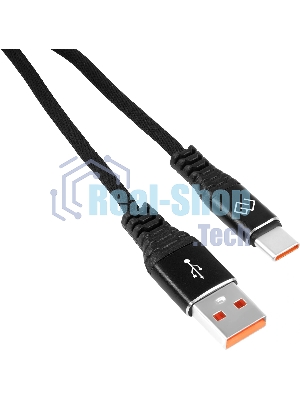 Кабель Digma DG-USBA-С-1M-27W USB (m)-USB Type-C (m) 1м черный