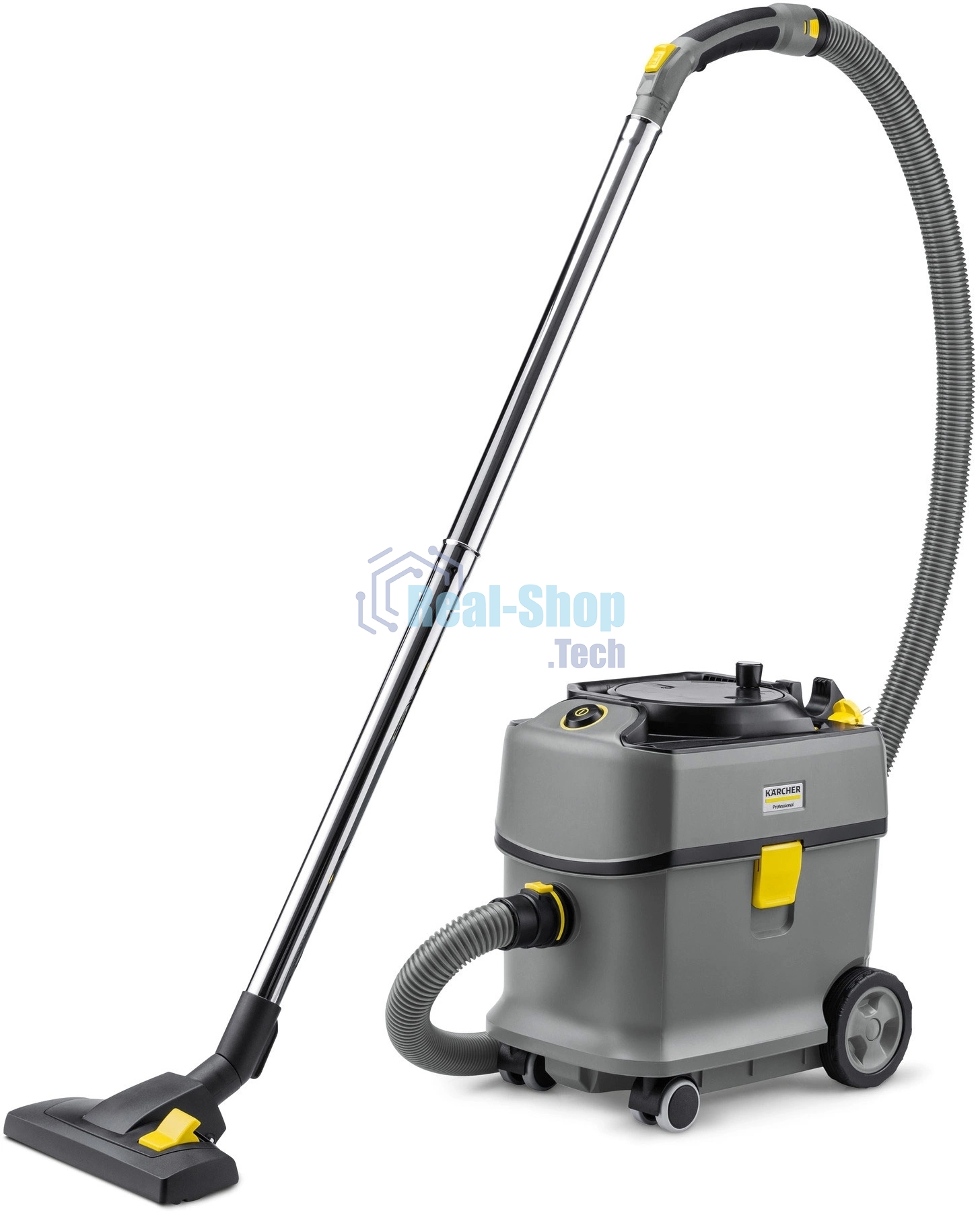 Пылесос Karcher T 15/1 серый/черный, 585 Вт, уборка сухая, пылесборник мешок/контейнер 15 л